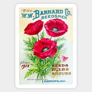 The W.W. Barnard Co. Seedsmen Catalogue Sticker